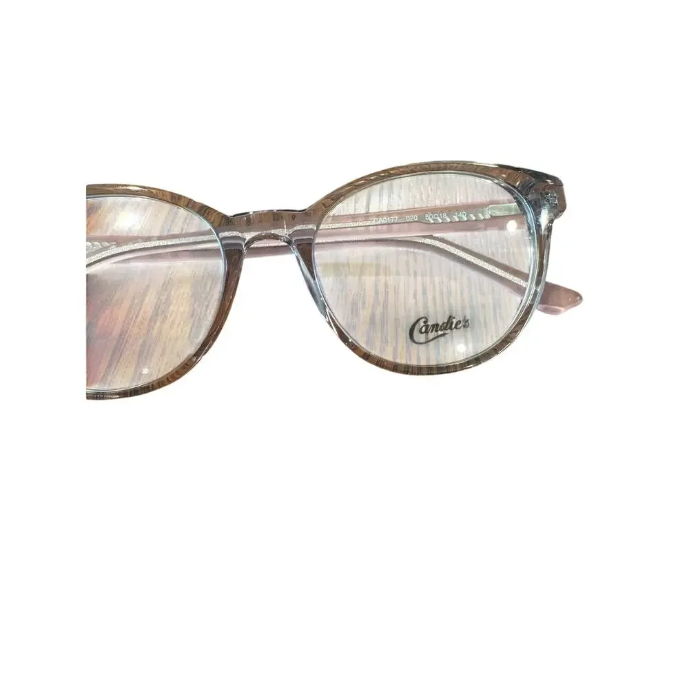 NEW Candie's Eyes CA0177 Clear frame Round Eyeglasses